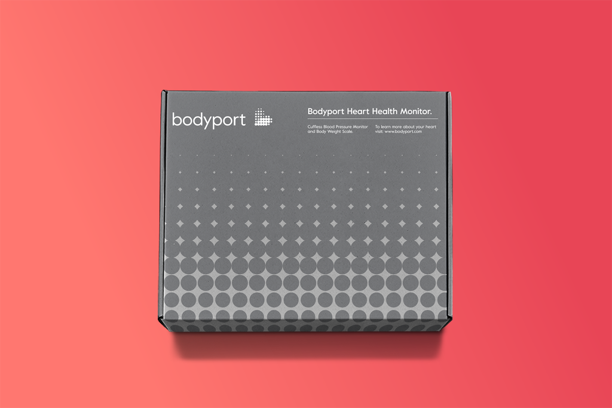 bodyport心臟健康測試儀品牌設(shè)計  包裝盒設(shè)計