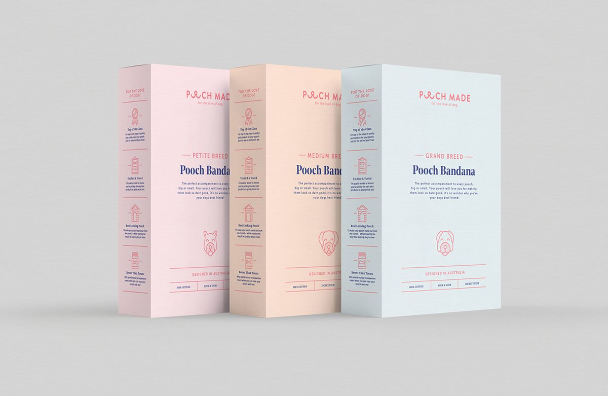 Pooch Made零售商品牌形象  包裝設(shè)計