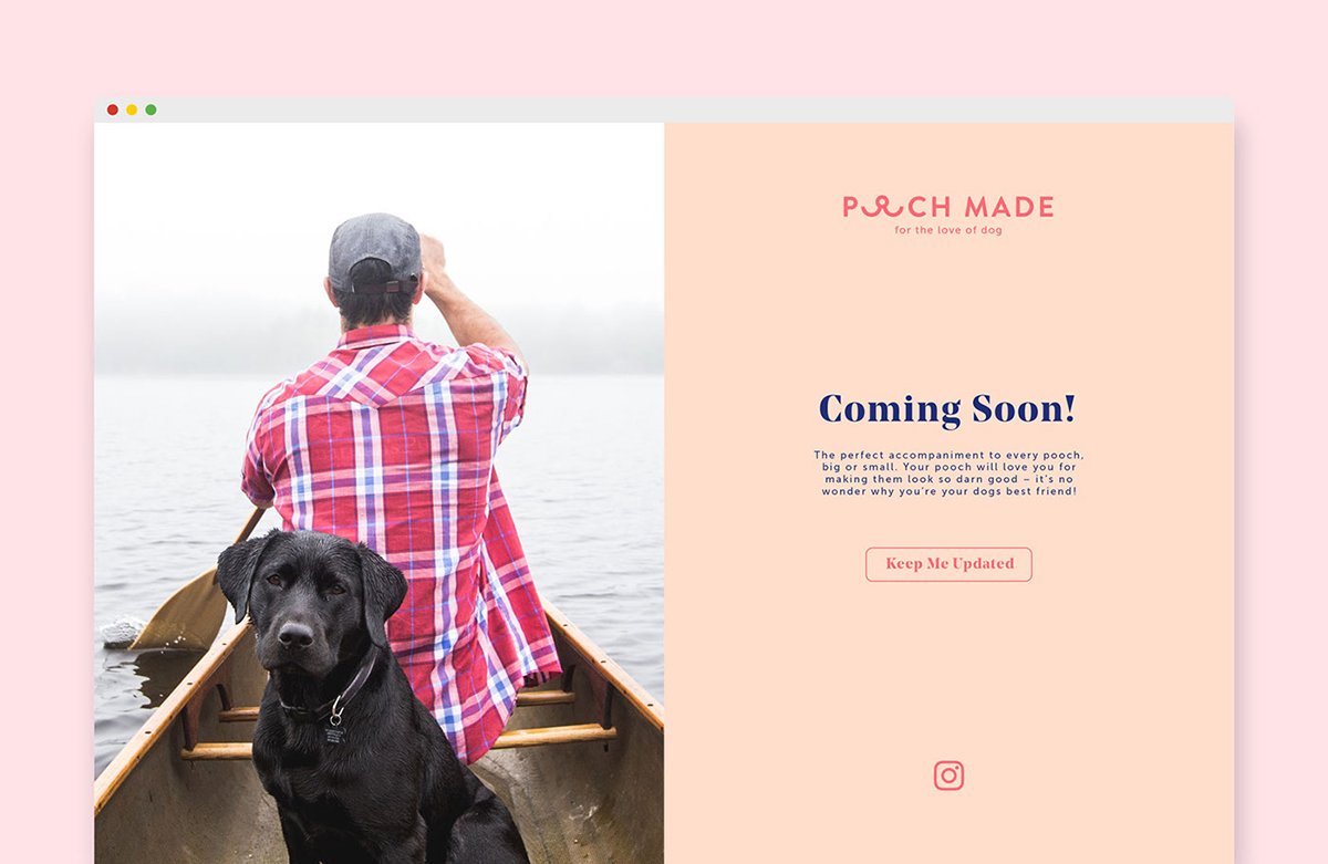 Pooch Made零售商品牌形象  網(wǎng)站設(shè)計