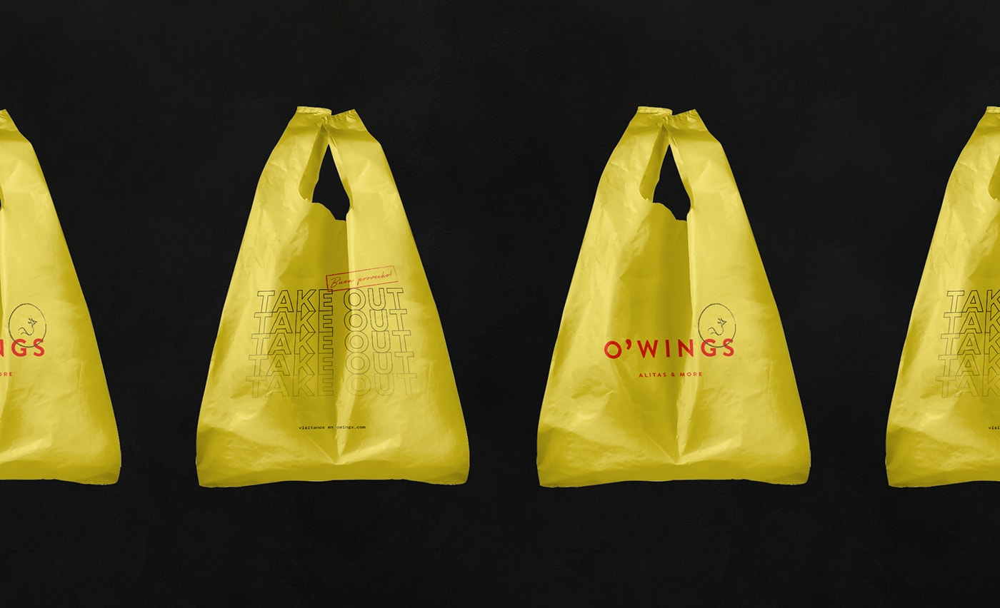 O'Wings 高檔快餐店品牌設計——品牌視覺營銷塑造差異化，餐飲品牌設計，餐飲視覺營銷，品牌設計公司，深圳品牌設計，左右格局