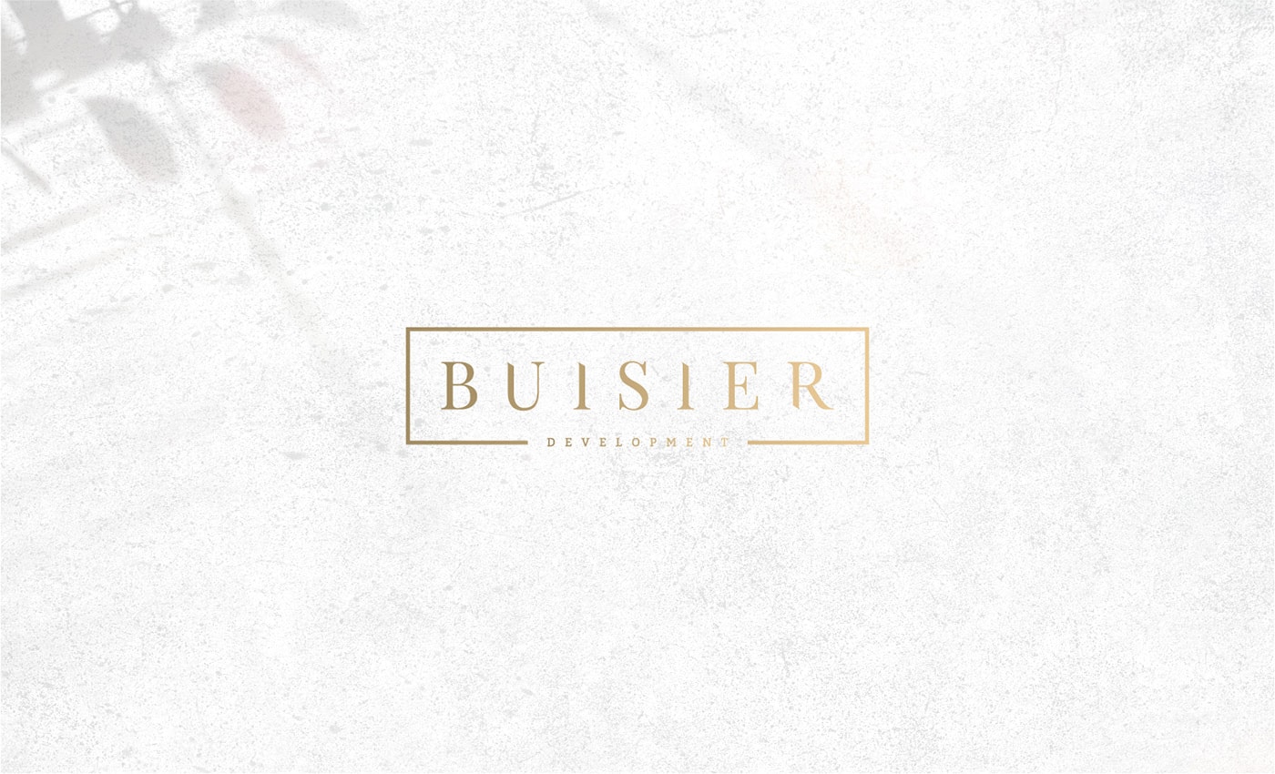 Buisier 精品房地產(chǎn)開發(fā)公司品牌形象設(shè)計(jì)，建筑品牌設(shè)計(jì)，企業(yè)形象設(shè)計(jì)，深圳品牌設(shè)計(jì)，左右格局